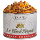 FERIDIES Honey Cheddar Snack Mix Tin, 14 Oz, Premium Virginia Peanuts