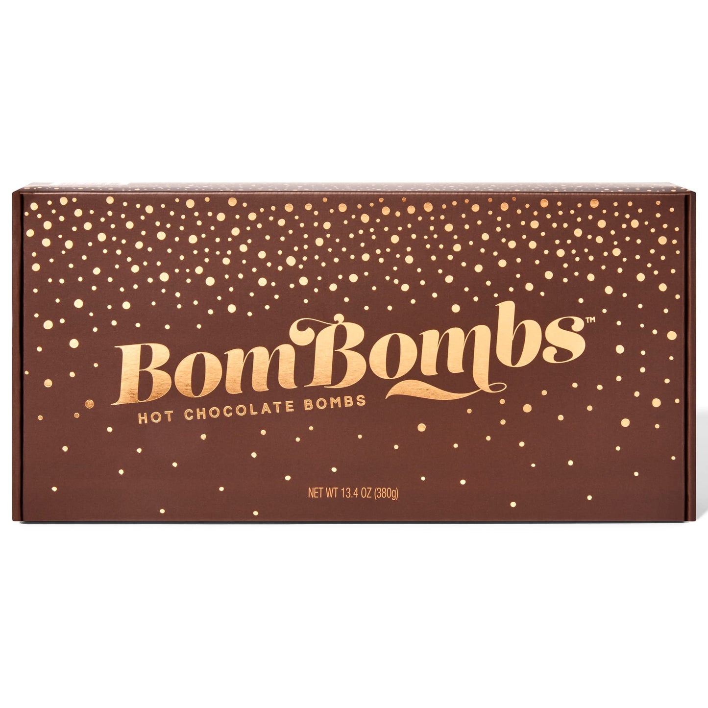 Ombs Hot Chocolate  S, Classic Milk Chocolate Cocoa   Gift Set, Includes 2 Flavors; Caramel Candy And Fudge Brownie Filled With Mini Marshmallows, Set Of 10