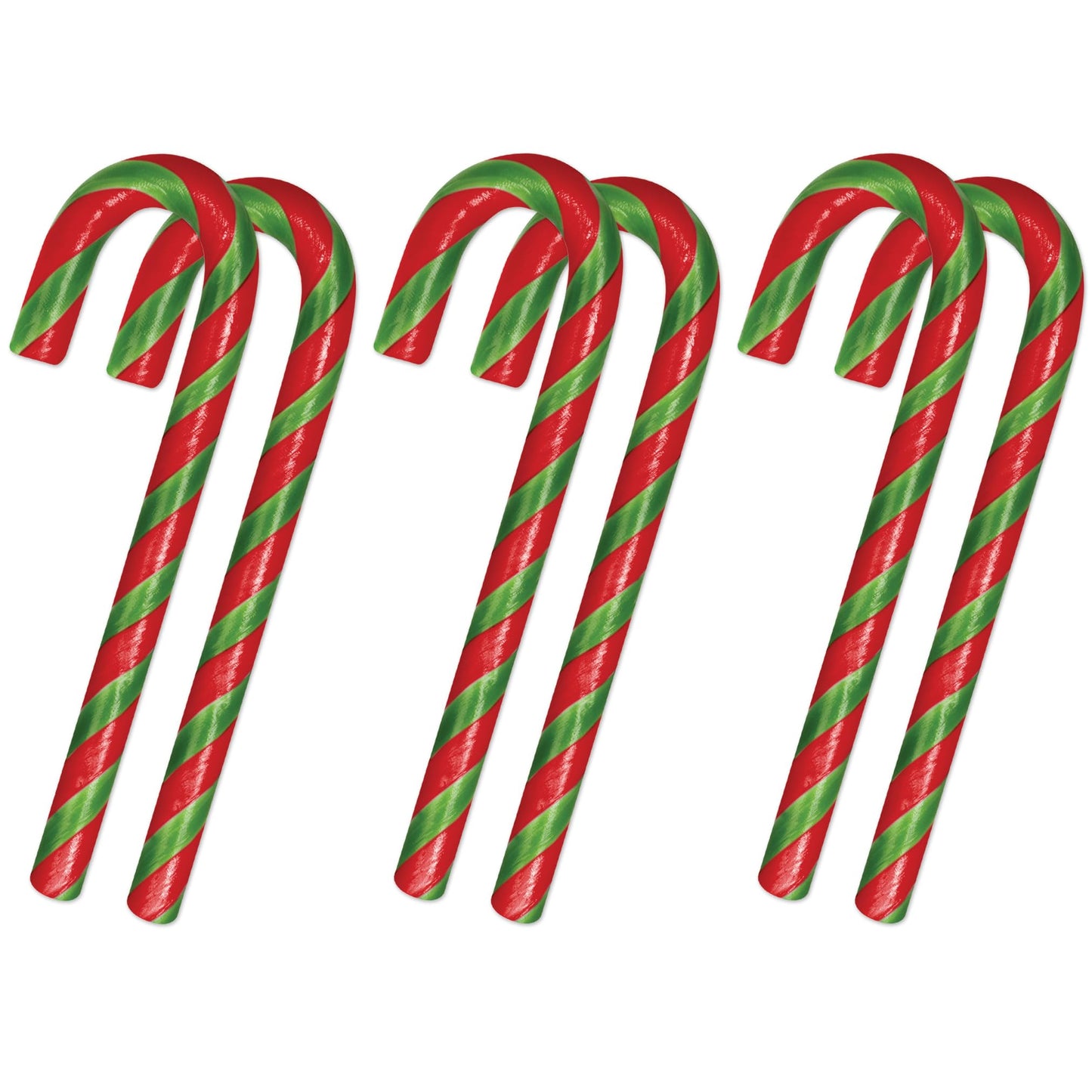 Archie Mcphee'S Jalapeo Candy Canes - 6 Count, 9 Grams Each - Mexican Cuisine Inspired Holiday Candy, Perfect Christmas Stocking
