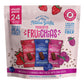 Nature's Garden Probiotic Fruichias Variety Pack - 24 Pack x 1oz, Probiotic Fruit Snack with Chia Seeds, Strawberry, Blueberry, 