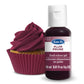 Satin Ice Food Color Liquid Gel, 0.61 fl oz Bottle, Plum