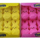 Marshmallow Peeps Pink And Yellow Easter Bunnies 8 Ct (Pack Of 2)