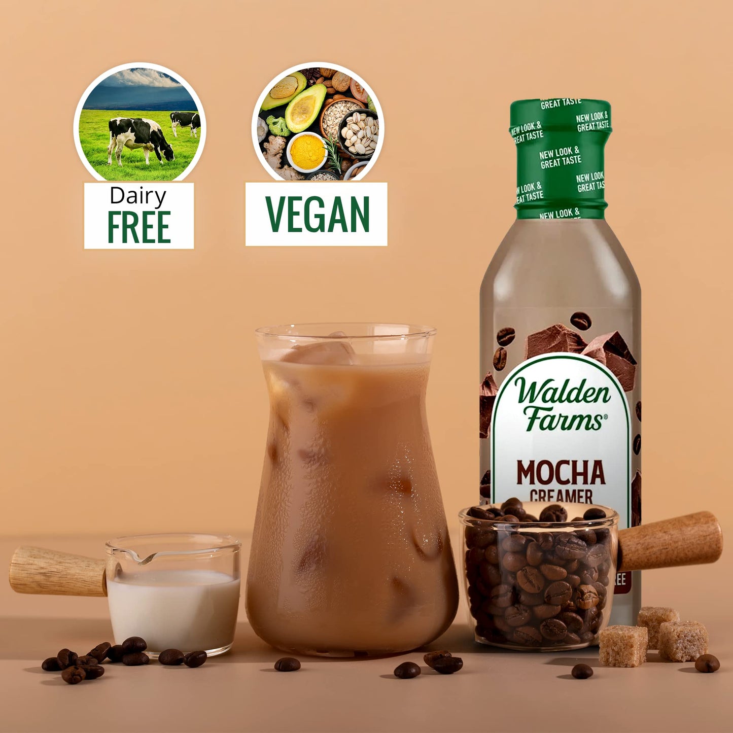 Walden Farms Creamers (12 Fl Oz (Pack Of 2), Mocha)
