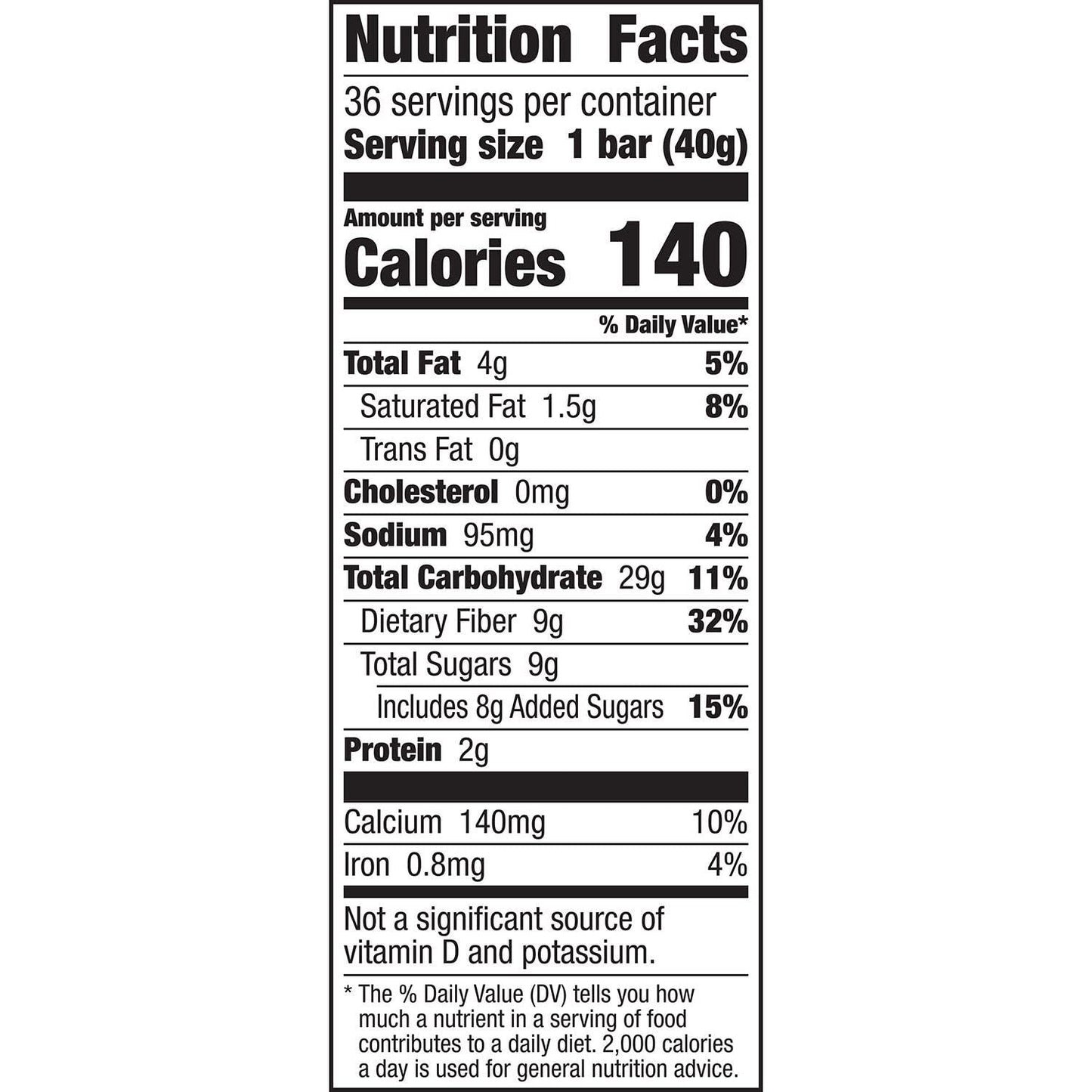 Fiber One Oats and Chocolate Chewy Bars, 36 Count, 1.4 Ounce (Pack of 36)
