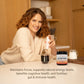 Live Conscious Beyond Brew Caramel Macchiato Coffee Alternative - Low Caffeine Superfood with Mushroom Complex - 30 Servings