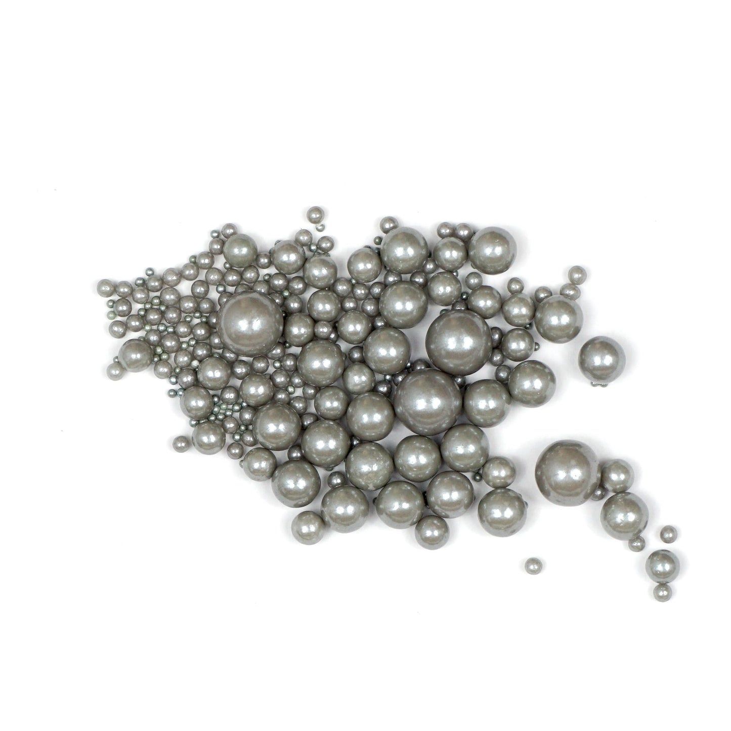 Silver Pearl Sugar Sprinkles 4.58 Oz, Silver Sprinkles For Cake Decorating, Silver Sprinkles Edible, Silver Sprinkles For Cupcak