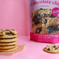 Miss Jones Baking Chocolate Chip Cookie Mix - Whole Grains, More Chocolate Chips, 50% Lower Sugar, Naturally Sweetened Desserts