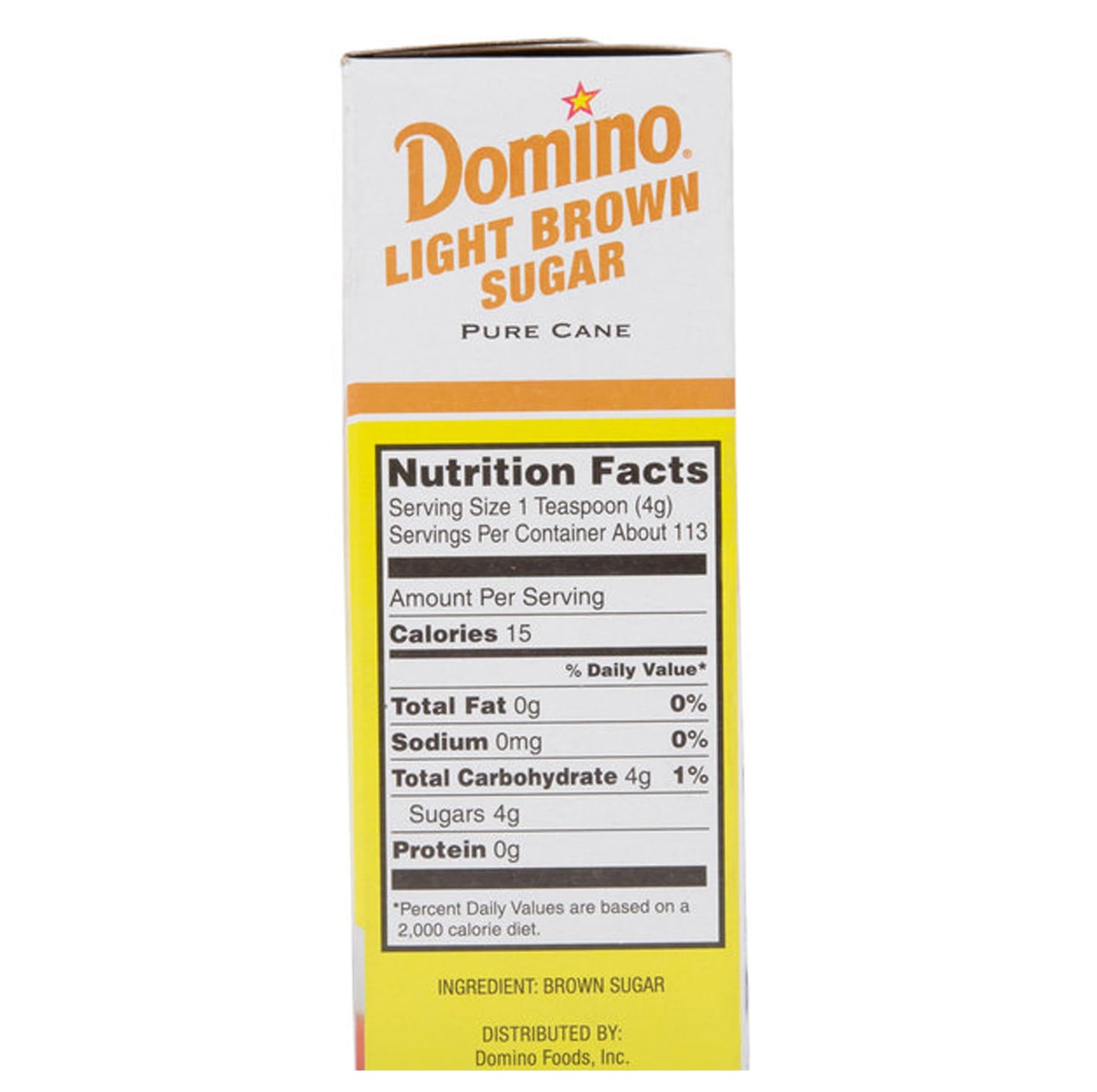 Domino Light Brown Sugar (1Lb /453 grams)