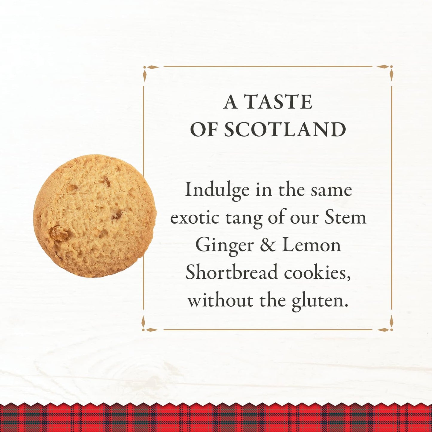 Walker'S Shortbread Gluten Free Ginger & Lemon Cookies, Pure Butter Shortbread Cookies, 29.4 Oz (Pack Of 6)