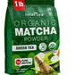 Organic Matcha Green Tea Powder (1Lb) – Certified Usda Organic Powder For Matcha Latte, Tea, And Smoothies – Kosher, Non-Gmo, Antioxidant Rich Fruit Tea By Total Tea