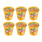 Buldak Ramen Noodles Cheese Flavor - 6 Pack Cup Noodles, Korean Spicy Hot Chicken Stir Samyang Brand