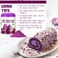 24Oz Purple Sweet Potato Powder - Deep Purple 100% Natural Ube Powder Food Coloring, No Gluten, No Fillers, Ube Extract For Baki