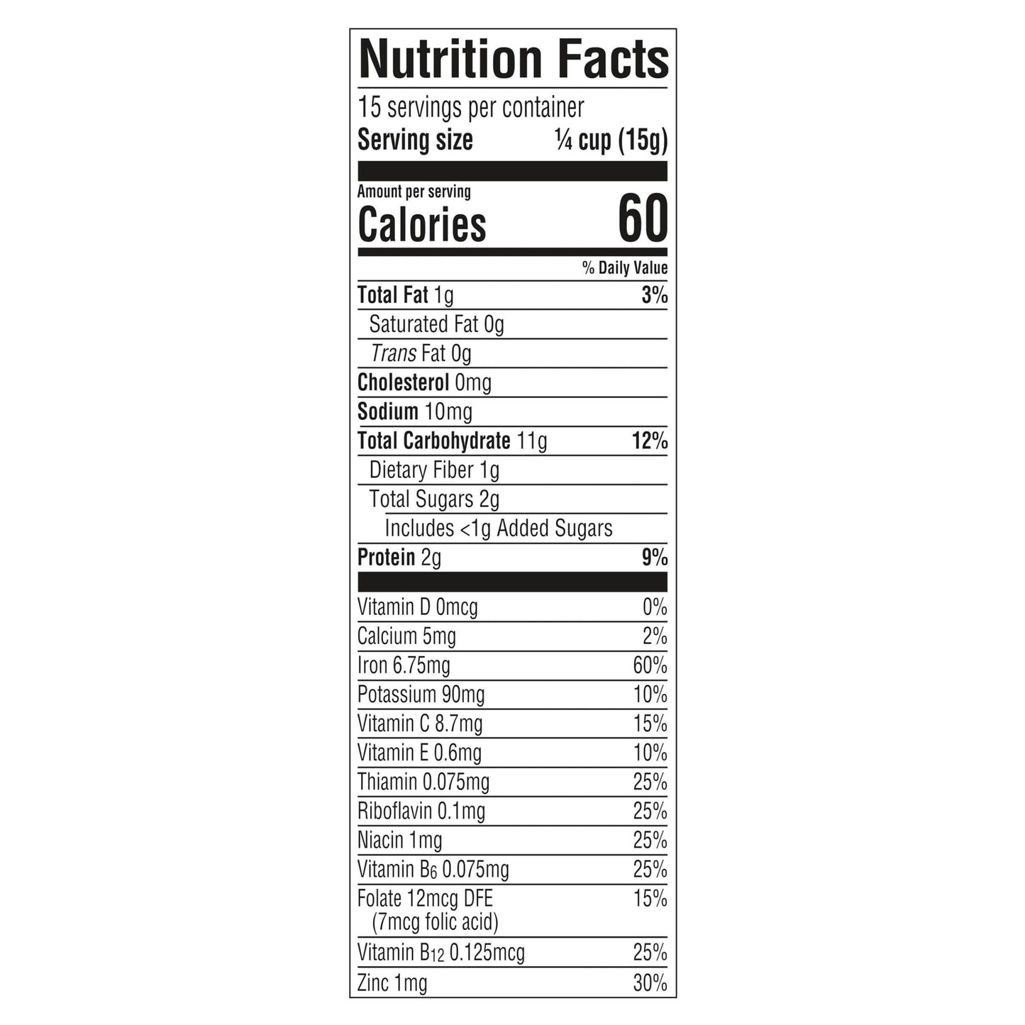 Gerber Baby Cereal 2Nd Foods Probiotic, Powerblend, Oatmeal Lentil Peach Apple, 8 Ounce (Pack Of 6)