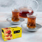 Tea4U Flavored Black Ceylon TeaBags (Peach) - Ideal Quality from Sri Lankas Finest Leaves and Expertly Blended - 25 Count