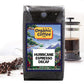 The Organic Coffee Co. Whole Bean Coffee - Decaf Hurricane Espresso Roast (2Lb Bag), Medium Dark Roast, Swiss Water Processed, U