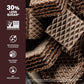 Loacker Quadratini Double Choc Wafer Cookies, 30% Less Sugar, Family Pack of 6, 250g/8.82oz, Non-GMO, Resealable Snack Bag