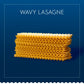 Barilla Wavy Lasagne Pasta, 16 oz. Box - Non-GMO Pasta Made with Durum Wheat Semolina - Kosher Certified Pasta