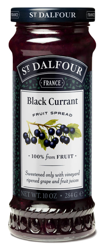 Charles Jacquin-St.Dalfour Consrv, Blk Curr, 100%Fruit, 10-Ounce (Pack of 6)