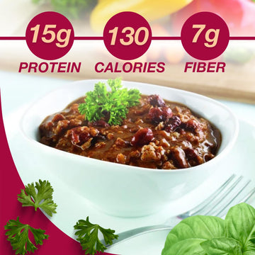 ProtiDIET High Protein Chili Mix - Gluten Free, Low Fat, 9.1 oz, Model BTL421600