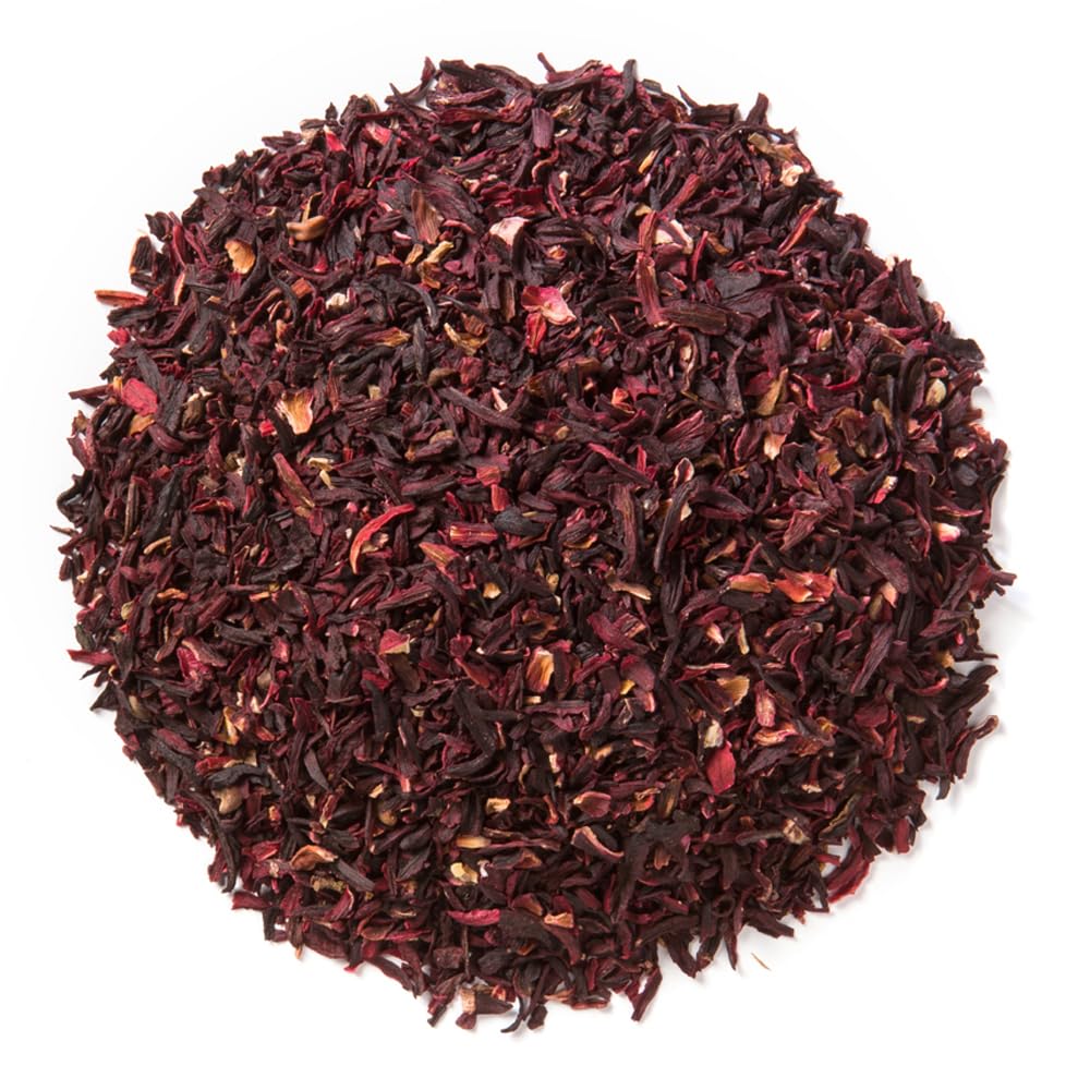 Davidson'S Organics, Hibiscus Flowers C/S, Loose Leaf Tea, 16-Ounce Bag