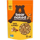 Bear Naked Granola Cereal, Whole Grain Granola, Breakfast Snacks, Oats and Honey, 11oz Bag (1 Bag)