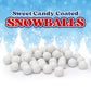 Toottsie Roll Candy Coated Snowballs 6 Pack - Christmas Candy Snowballs For Gingerbread House Decoration, Stocking Stuffers, Hol