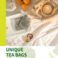 TeeLux Nettle Leaf Tea Bags, Caffeine Free Herbal Tea, Mild & Smooth Taste, 100 Count