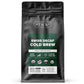 Stack Street Organic Swiss Water Process Decaf Cold Brew Coffee, Dark Roast, Coarse Ground, 16 Ounce