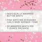 One Pack Of 50 Piece It'S A Girl Buttermints, 7 Ounce