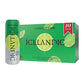 Icelandic Glacial Sparkling Water, Tahitian Lime, 11.1 Fl Oz Cans, Pack of 10