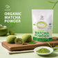 Soeos Organic Matcha Powder  Matcha Green Tea Powder  2 oz (57g)  Antioxidant-Rich Japanese Matcha for Lattes  Smoothies and Baking  Recyclable Bags