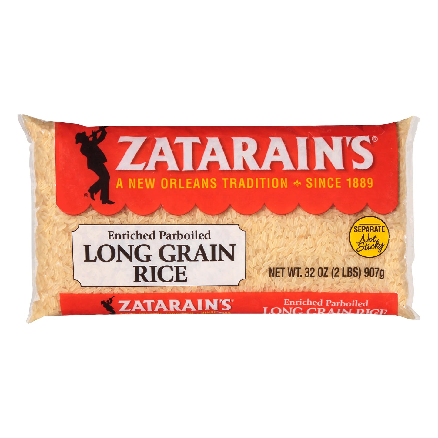 Zatarains Enriched Parboiled Long Grain Rice  2 lb