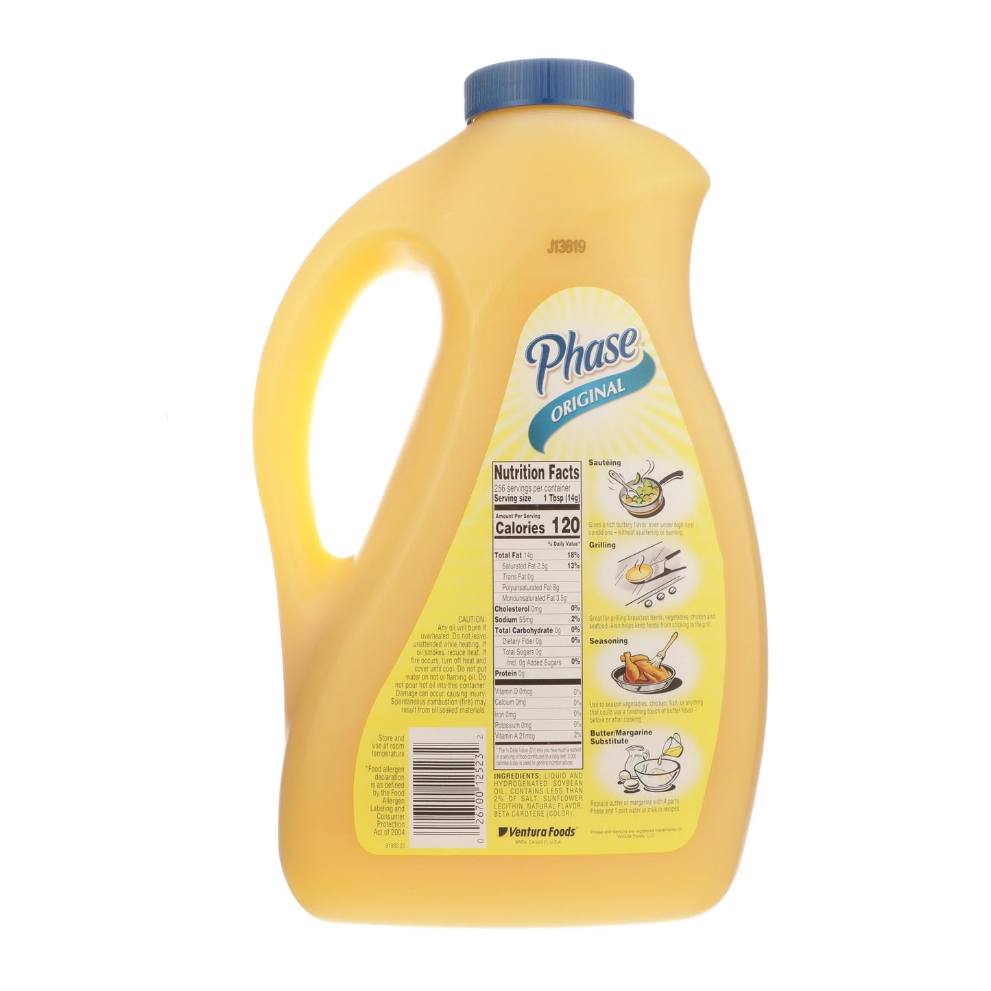 Ventura Foods Liquid Butter Alternative, Dairy-Free & Vegan, 1 Gallon, Model 15391PHA