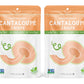 Natures Turn Freeze-Dried Fruit Snacks, Cantaloupe Crisps, Pack Of 2 (1.2 Oz Each)