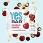 The YES Bar Macadamia Chocolate Plant-Based Protein Snack Bar 24 Count Vegan Gluten Free Low Sugar Keto Friendly