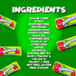 CandyKrave Airheads Candy Mini Bars, Watermelon Flavor, Chewy Taffy, Gluten Free, 2 lbs (80 Pieces), Individually Wrapped