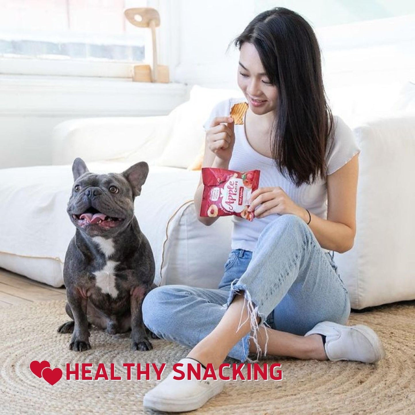 Simple Slices GourmetNut Baked Apple Chips, 0.75 Ounce (Pack of 16 Bags)