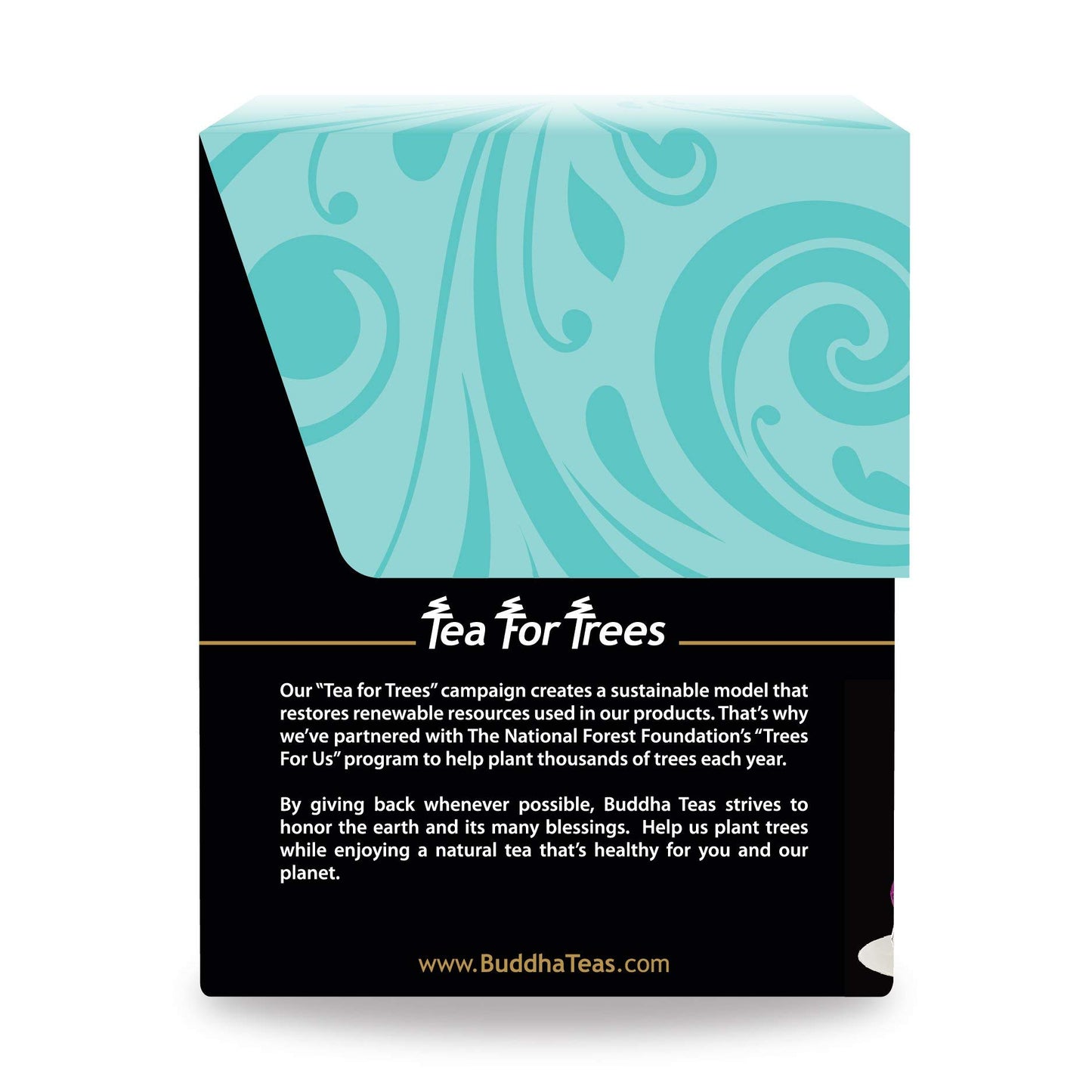 Buddha Teas Organic Skinny Buddha Blend - Ou Kosher, Usda Organic, Ccof Organic, 18 Bleach-Free Tea Bag