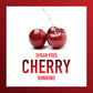 Swiss Imports Sugar Free Bonbons Hard Candy Drops, Cherry, 17.6 Oz/ 500G Bocca Box With 200 Individually Wrapped Pieces