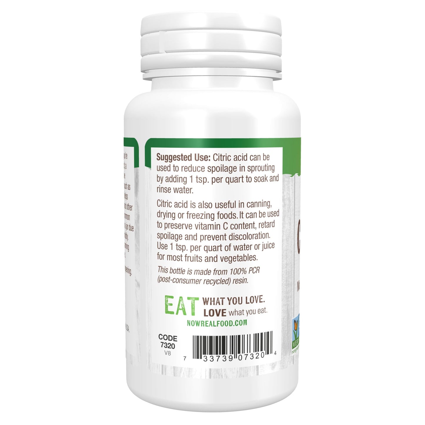 NOW Foods, Citric Acid, Sprouting Aid, Great Substitute for Salt, Preservative Found in Citrus Fruits, 4-Ounce