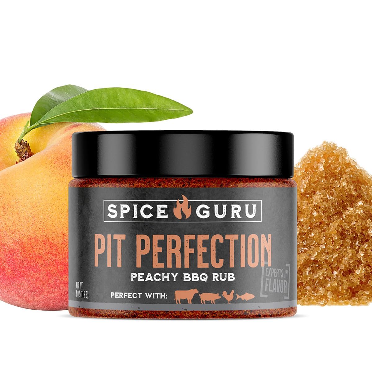 Spice Guru BBQ Rub Set - 5 Pack, 0.8 Ounce Each - Perfect Gifts for Men Who Cook and Dads - Seasoning for Grilling and Cooking