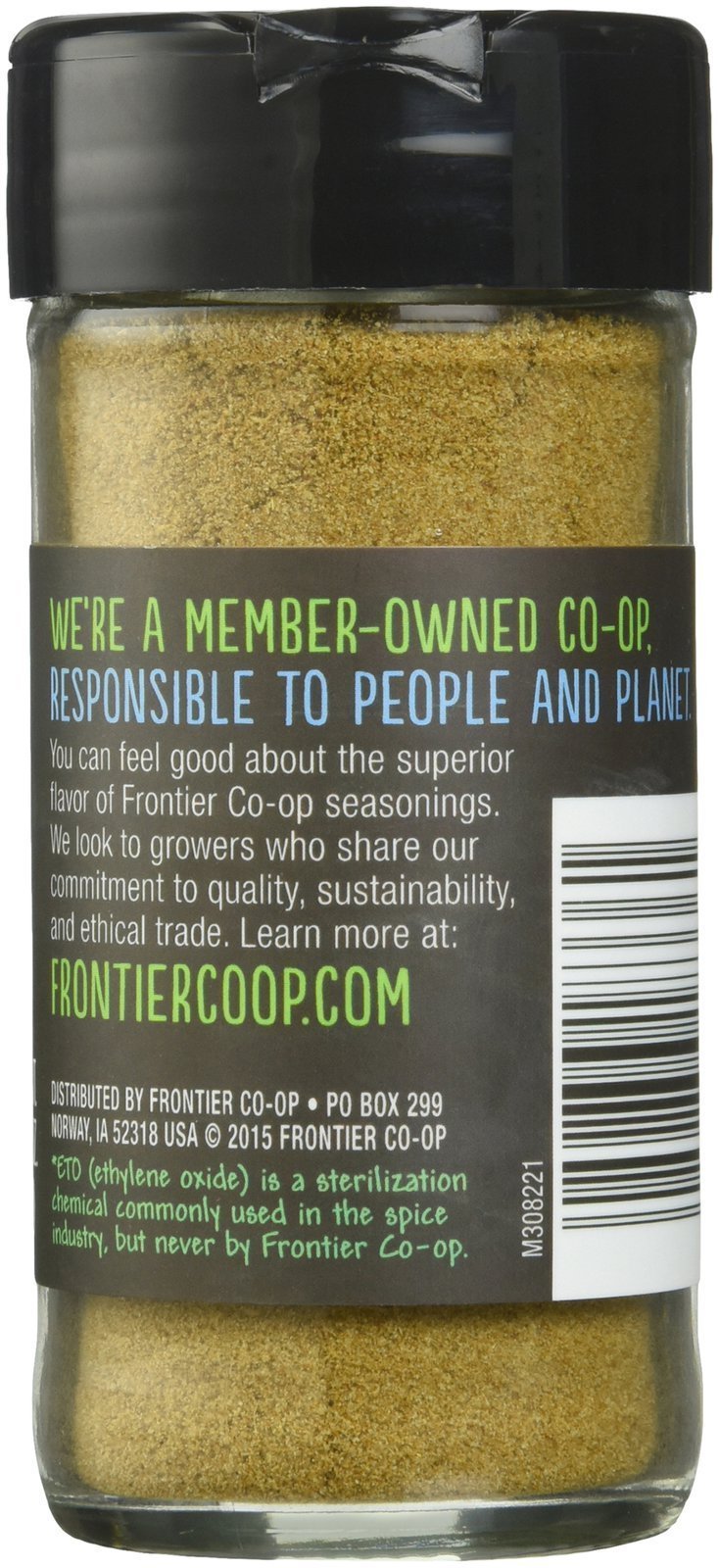 Frontier Cumin Seed Spice - Ground - 1.87 Ounces