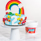 Bakerpan Premium Rolled Red Fondant For Cake Decorating - 2 Pounds, Vanilla Flavor