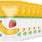 Nature'S Turn Freeze-Dried Fruit Snacks, Strawberry Banana Crisps, Pack Of 6 (0.53 Oz Each)