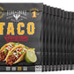 Fire & Smoke Society Taco Seasoning Mix | .85 oz (12-Pack) | Mexican Seasoning for Carnitas, Fajitas, Steak, Beef, Chicken