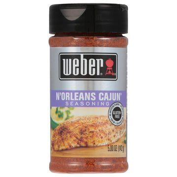 Weber N'Orleans Cajun Seasoning, 5 Ounce Shaker (Pack Of 6)