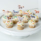 Arthsdite Horse Cupcake Toppers 24Pcs Plastic Small Equestrian Theme Baby Shower Party Decorations Style 2