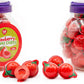 Strawberry Gummy Balls - 19 Ounce Jar (30 Count) - Jelly Filled Gummies - Individually Wrapped Gummy Candy - Kids Party Favors -