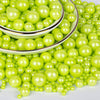 Twisweet Green Pearl Sprinkles for Cake Decorating, Edible Sugar Pearls for Baking, Mix Size, Cake Topper Cupcake Cookie Ice Cre
