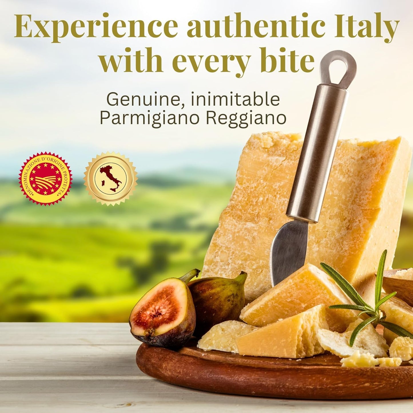 Latteria Soresina Parmesan Cheese Block, 200g (7.05 Oz), 20 Months Aged, Imported Italian Cheese